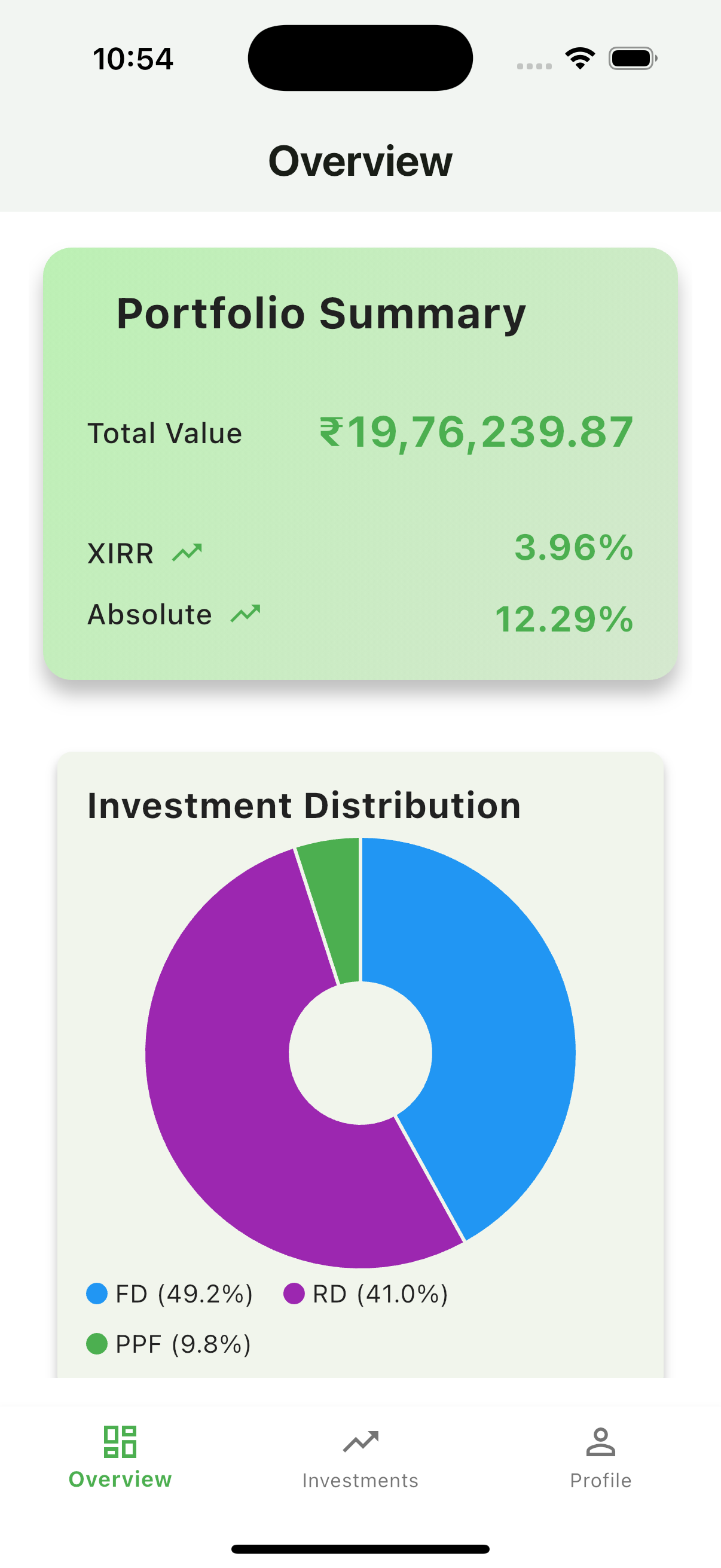 Saver App Screenshot